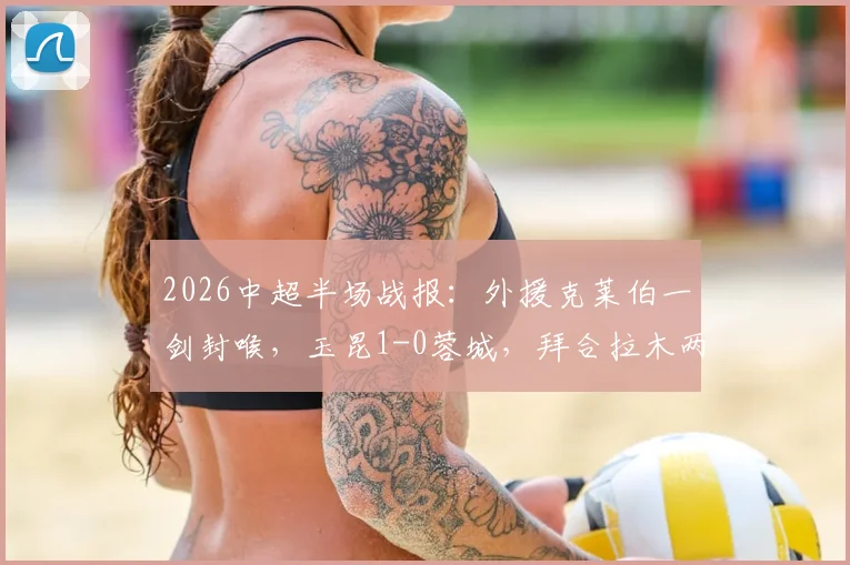 2026中超半场战报:外援克莱伯一剑封喉,玉昆1-0蓉城,拜合拉木两度破门无效引争议